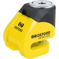 Oxford XD5 levylukko - 5mm keltainen/musta