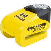 Oxford Quartz XD6 levylukko - Ø6mm keltainen/musta