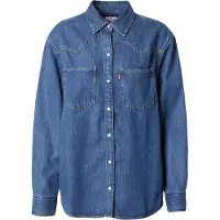 Levi's Teodora Western Shirt Air Spac - Blue - S