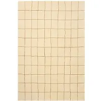 Chhatwal & Jonsson Chakra matto Khaki-masala yellow 230x320 cm