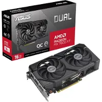 Asus Dual Rx7600xt-o16g Amd Radeon Rx 7600 Xt 16gb Gddr6 Näytönohjain