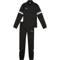 Puma Treenipuku 'TeamRise' tummanharmaa / musta / valkoinen | 140 | boy