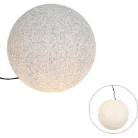 QAZQA Moderni ulkovalaisin harmaa 45 cm IP65 - Nura