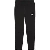 Puma Collegehousut Teamfinal Casuals - Musta/hopea, koko Medium