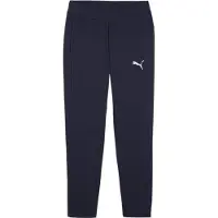 Puma Collegehousut Teamfinal Casuals - Navy/hopea, koko Large