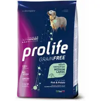 PROLIFE 10kg Kala & Perunat Medium/Large Grain Free Sensitive Profile (viljaton herkkä profiili)