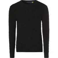 Ralph Lauren Cable-Knit Wool-Cashmere Sweater - Grey - M