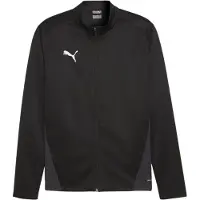 Puma Toiminnallinen paita 'TeamGoal' musta / valkoinen