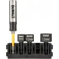 Dewalt Kuusiohylsysarja DT70826-QZ; 8-13 mm; 3 kpl. + Veitsimagneetti