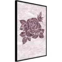 Artgeist Monochromatic Rose juliste