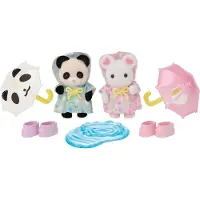 Sylvanian Families Kaverukset sateessa