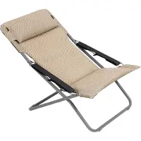 Lafuma Transabed Becomfort Aurinkotuoli - Aurinkotuolit Polyesteri Mocca - LFM2829