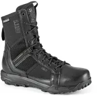 5.11 Tactical A/T 8" Waterproof Side Zip Boot - Black (Size: 44)