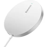 Baseus Simple Mini3 MagSafe 15W Wireless Charger (silver)