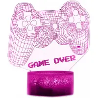 MaxCustom 3D Yölamppu - Game Over