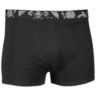 Mil-Tec Skull Boxer 2pcs (Color: Black, Size: 2XL)