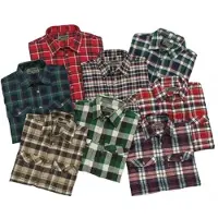 Pinewood Flannel Shirt Voxtorp (Color: Mix, Size: 2XL)