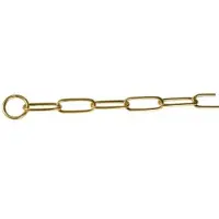 Annan Tillverkare Choker Necklace Chain Straight Brass (Length: 75cm)