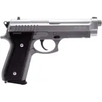Cybergun PT92 Metalslide Spring Pistol 6mm - Silver