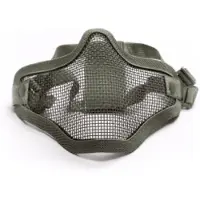 Swiss Arms Metal Mesh Mask (Color: Olive)
