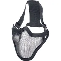 Swiss Arms Metal Mesh Mask (Color: Black)