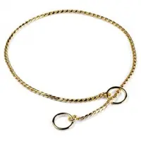 Övriga Tillverkare Dog Necklace Snakechain Gold (Length: 35cm / 3.5mm)