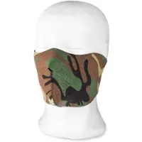 Mil-Tec Half Face Protection Svart/Woodland