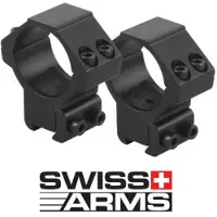 Swiss Arms Mount Rings 25mm / 9-11mm