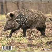 Gyttorp Paper Targets Wild Animals 14x14cm 50pcs (Animal: Wild Boar)