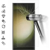 Mtp Products Samsung Galaxy S24 Ultra Panssarilasi - 9H - Case Friendly - Läpinäkyvä