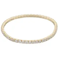Sno of sweden Meadow Elastic Brace G/Clear - M/L - Gold - M/L