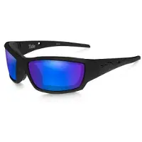 Wiley x WileyX TIDE Polarized Blue Mirror Matte Black Frame