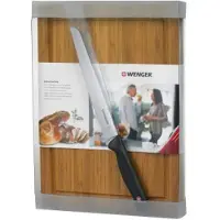 Annan Tillverkare Wenger Grand Maitre Set - Bread knife + Cuttingboard of Bambu