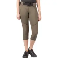 5.11 Tactical Women's Raven Range Capri Tights (Color: Tundra, Size: Small)