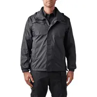 5.11 Tactical Tac-Dry Rainshell 2.0 - Black (Size: XL)