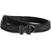 5.11 Tactical Maverick Battle Belt D-Ring (Color: Black, Size: Medium)
