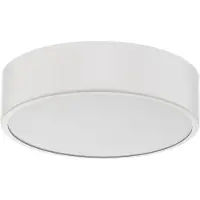 TEMAR LIGHTING Kattovalaisin Cleo , himmennettävä, Valkoinen/opaali, Olohuone/ruokailutila, Moderni