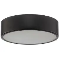 TEMAR LIGHTING Kattovalaisin Cleo , himmennettävä, Musta, Olohuone/ruokailutila, Moderni