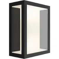 Philips Ulkoseinävalaisin Philips Hue Impress WACA EU LED 8W IP44 240x117x190 mm musta/lasi