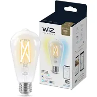 WiZ Connected WI-FI BLE 60W ST64 E27 927-65 CL 1PF/6 (929003018622)