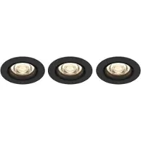 Philips Impala Ceiling valaisin 6 W 3 kpl (musta)