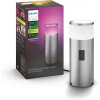Philips Pylväsvalaisin Philips Hue Calla Large WACA LED laajennuspaketti 8W IP65 400x104x104 mm musta