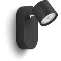 Philips STAR -kohdevalaisin, musta, 1 x 4,5 W, 2700K