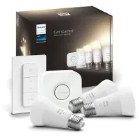 Philips Hue Starter Kit 3 X E27 lamppua + silta + himmennin