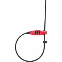 ABUS Combiflex Travelguard punainen
