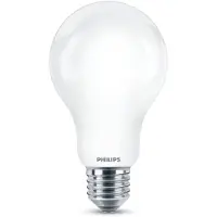 Philips Hehkulankalamppu, huurrettu 120 W A67 E27, 13 W, 120 W, E27, 2000 lm, 15000 h, Viileä valkoinen