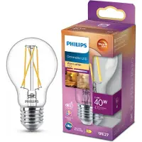 Philips LED-lamppu - - Classic WarmGlow - E27 - 3.5 W - Säädettävä kirkkaus - Lämmin valkoinen
