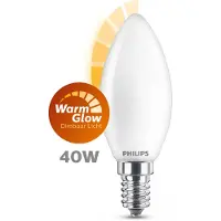 Philips LED E14 Krone 3.4W (40W) Frost Dim WarmGl 470