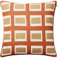 Chhatwal & Jonsson Hira tyynynpäällinen 50x50 cm Apricot Orange/Khaki