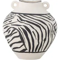 Bloomingville Togo Vase - Black - Ø25XH26CM